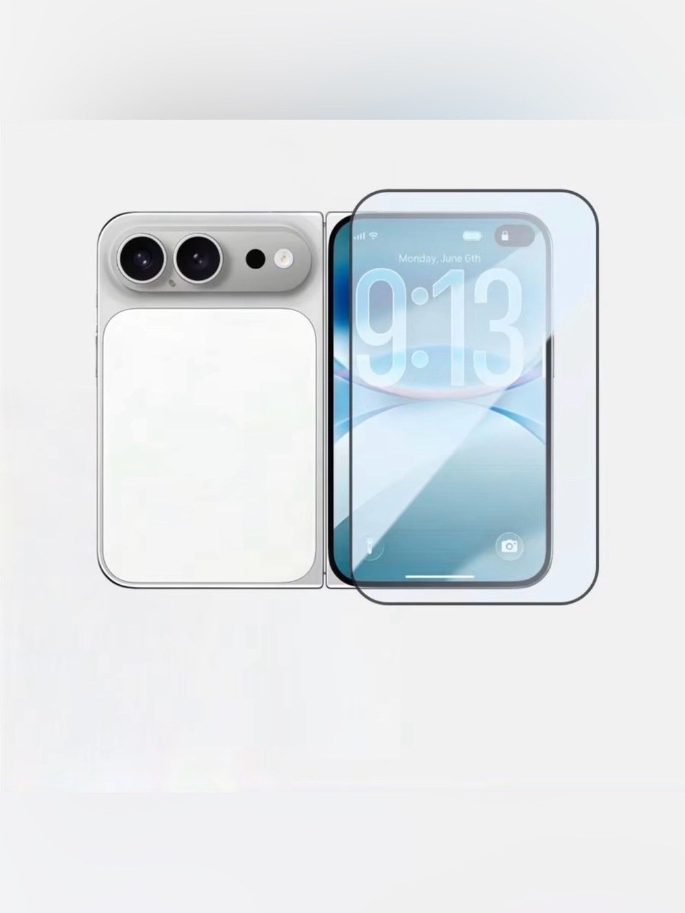 iPhone Duo Screen Protector 9H Premium HD clear TemperedGlass MilitaryGrade Drop